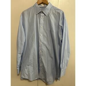 Robert Talbott Men Dress Shirt Buttin Down Long Sleeve USA Made